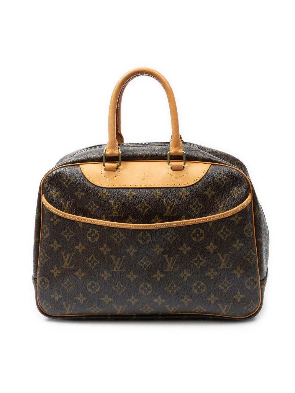 Louis Vuitton Deauville Handbag Canvas #367396L10B